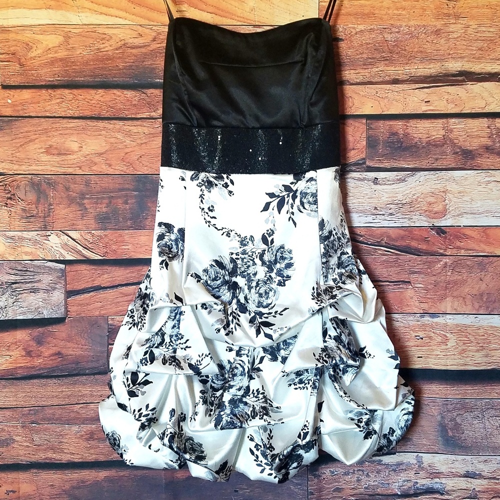 Deb - Floral Beaded Dress